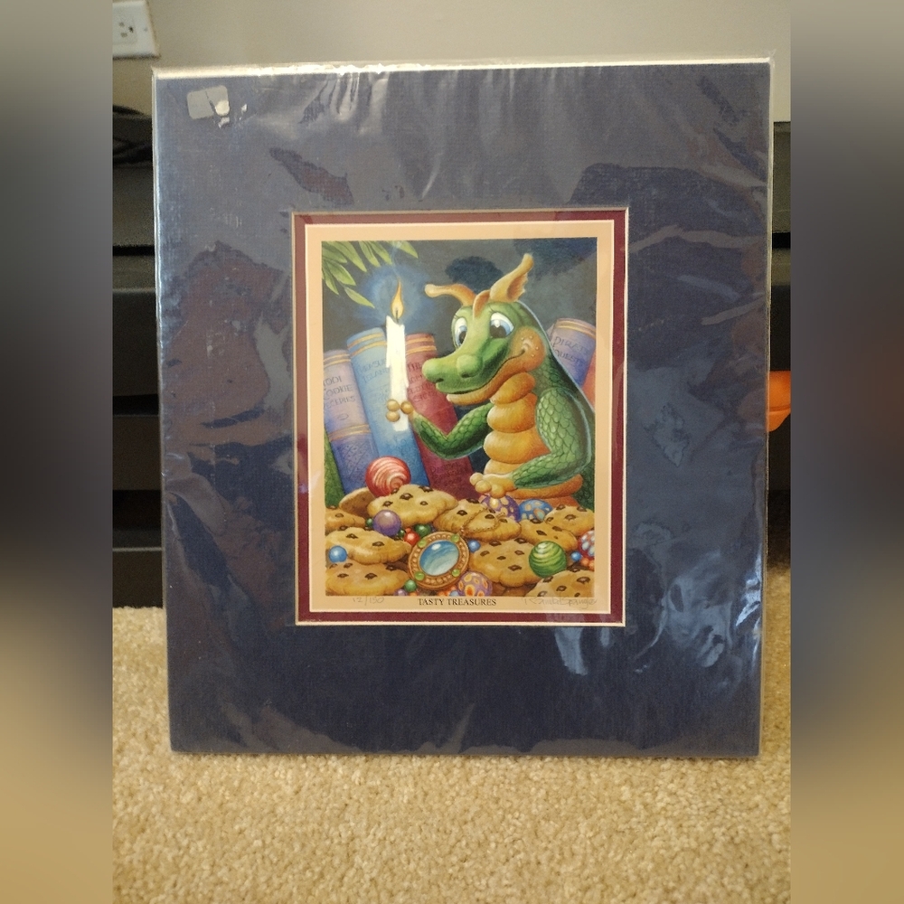 Randal Spangler Art , Tasty Treasures, Signed 12/150